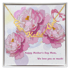 Multiple Names Necklace for Mom