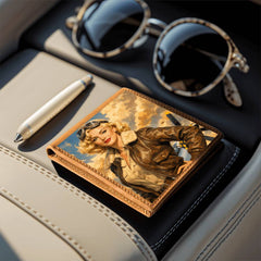 Keeper Vintage P-51 Mustang Aviatrix Wallet