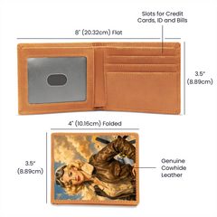 Keeper Vintage P-51 Mustang Aviatrix Wallet