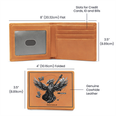 MAGUS//LEVEL UP Genuine Leather Wallet