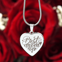 Mother's Day Heart Necklace (Personalize It)