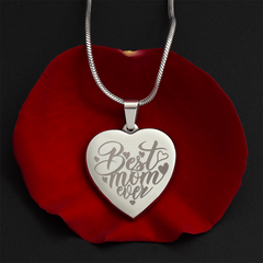 Mother's Day Heart Necklace (Personalize It)