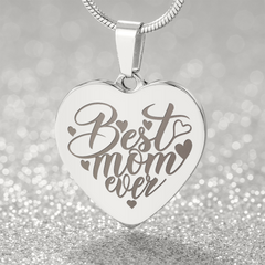 Mother's Day Heart Necklace (Personalize It)