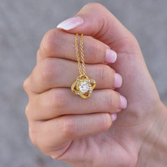 Hugs Today Love Knot Necklace