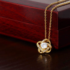 Hugs Today Love Knot Necklace