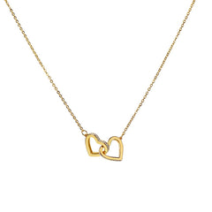 Chosen Best Friend Interlocking Hearts Necklace