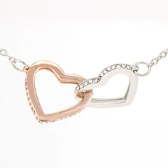 Chosen Best Friend Interlocking Hearts Necklace