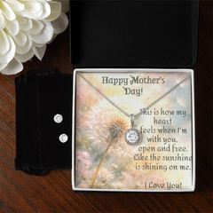 Mother's Day Eternal Hope Necklace and Earring Set