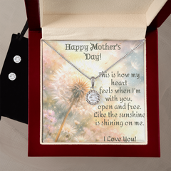 Mother's Day Eternal Hope Necklace and Earring Set