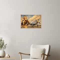From Mac's Paint and Body Shop High Gloss Metal Art Print