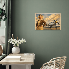 From Mac's Paint and Body Shop High Gloss Metal Art Print