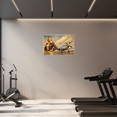 From Mac's Paint and Body Shop High Gloss Metal Art Print