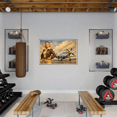 From Mac's Paint and Body Shop High Gloss Metal Art Print