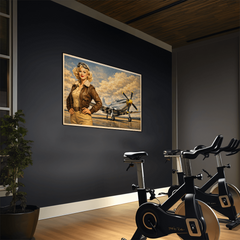 From Mac's Paint and Body Shop High Gloss Metal Art Print