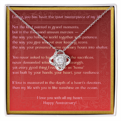 Forever  Love Necklace & Bouquet Bundle