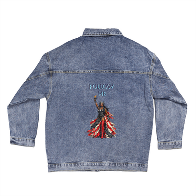 Follow Me: Miss Americana Collection Women's Denim Jacket