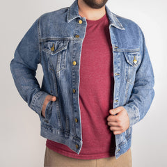 Blow Me Away Men's Denim Jacket