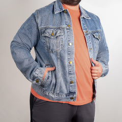 Blow Me Away Men's Denim Jacket