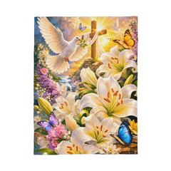 Easter Lilies Blanket