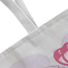 Pink Peonies Canvas Tote Bag