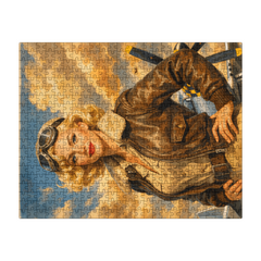 P-51 Mustang Aviatrix Puzzle