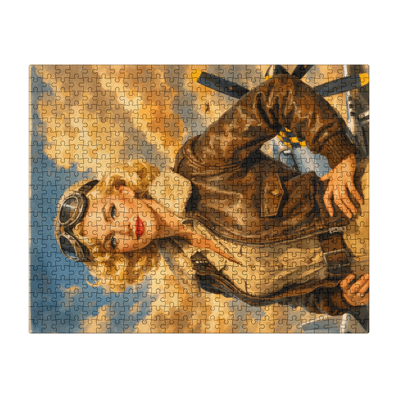 P-51 Mustang Aviatrix Puzzle