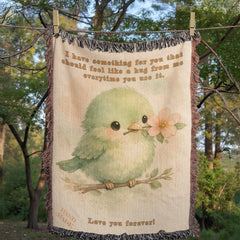 I Have Something For You Messenger Blanket