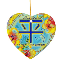 Libra Sweet-Heart Ornament