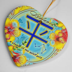 Libra Sweet-Heart Ornament