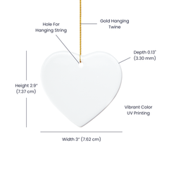 Libra Sweet-Heart Ornament