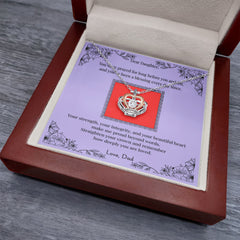 Dear Daughter Crown Necklace