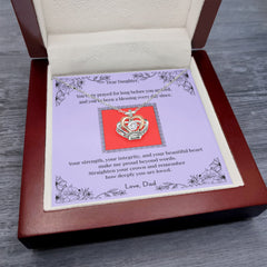 Dear Daughter Crown Necklace