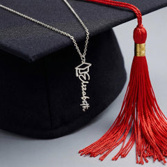 Grad HUG Personalized Name Necklace