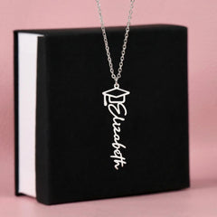 Grad HUG Personalized Name Necklace