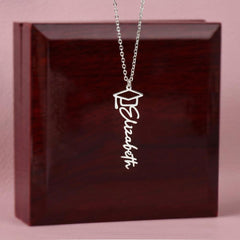 Personalize It! New Graduate Name Necklace