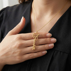 Grad HUG Personalized Name Necklace