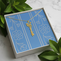 Personalize It! New Graduate Name Necklace