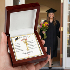 Grad HUG Personalized Name Necklace