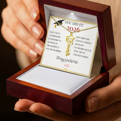 Grad HUG Personalized Name Necklace