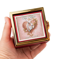 For Her On Your Anniversary Two Hearts = One Love