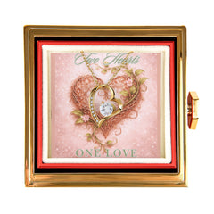 For Her On Your Anniversary Two Hearts = One Love