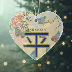 Libra Love Acrylic Ornament