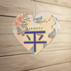 Libra Love Acrylic Ornament